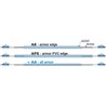 Masterlan AA fiber optic outdoor patch cord, LCupc/LCupc, Simplex, Singlemode 9/125, 5m