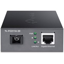 TP-Link TL-FC311A-20 Single-Mode WDM-converter, 1Gbps, 1x SC, 20km