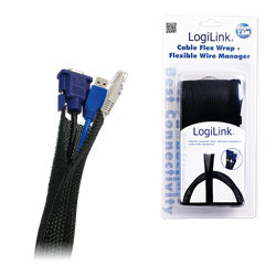 LogiLink Kabelslang FlexWrap 1.8m / 32mm