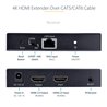 4K HDMI Extender Over CAT5/CAT6 Cable bis 70 meter