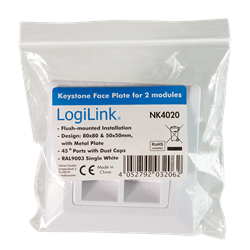 LogiLink NK4020 faceplate